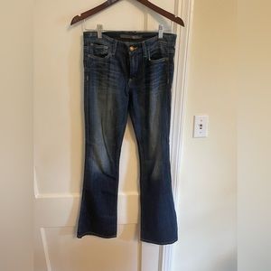 Midrise flare/bootcut jeans